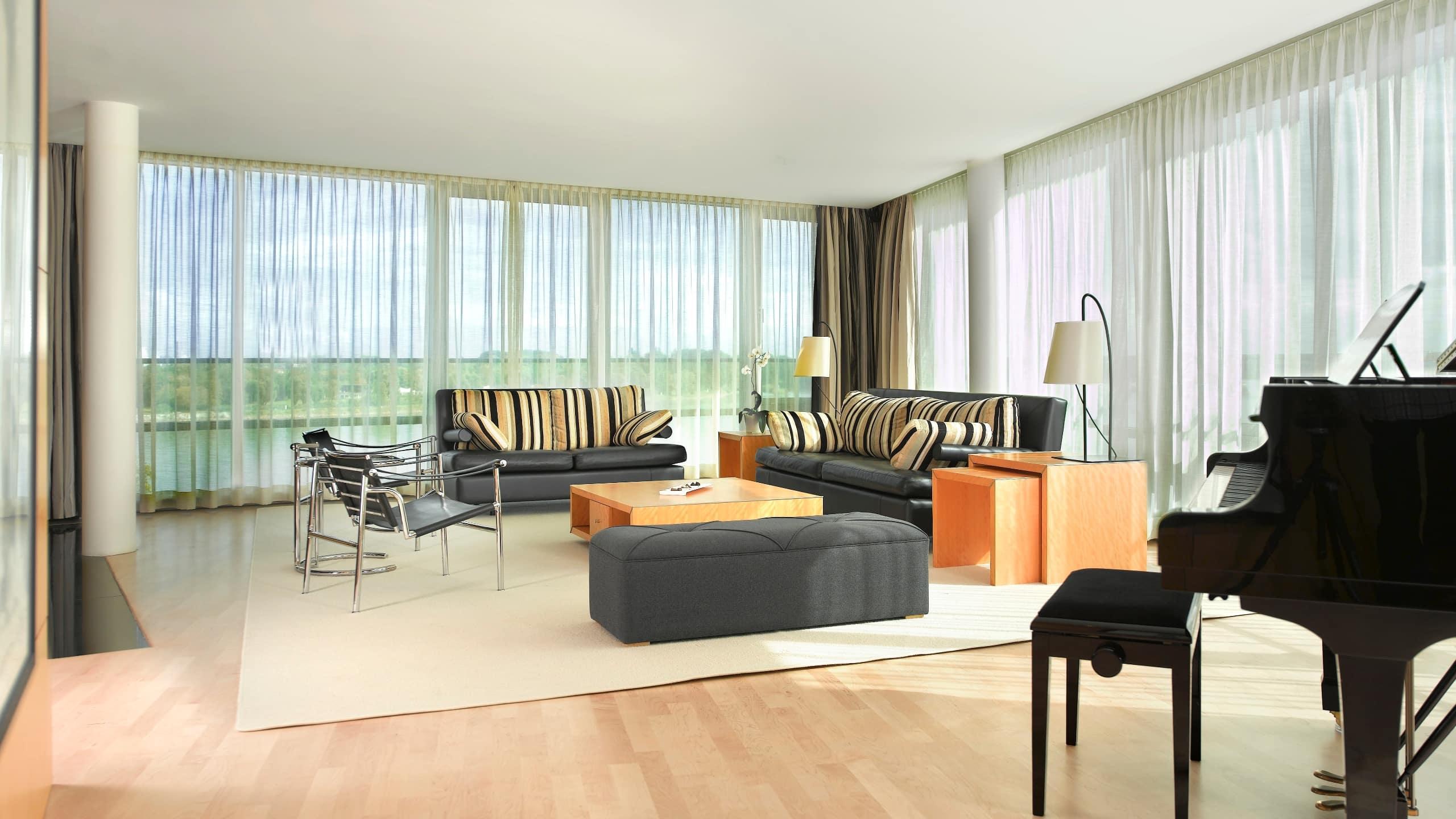 Hyatt Regency Mainz Exterior foto A living room